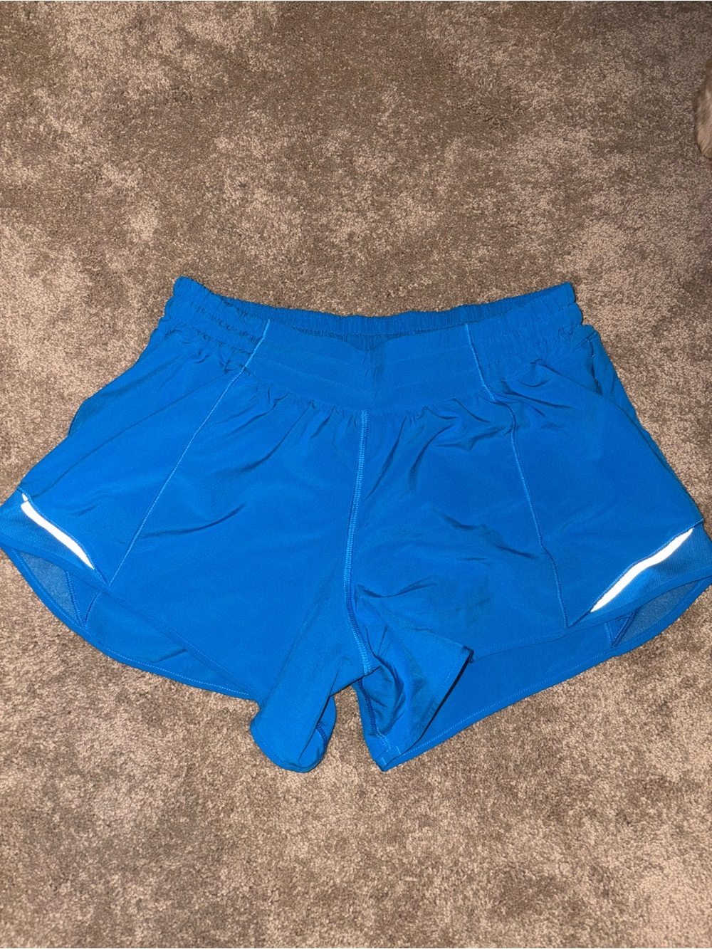 lululemon athletica Electric Blue Women’s Athletic Shorts 4”
